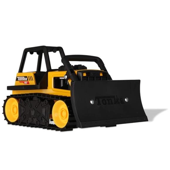 Bulldozer– Made with Steel and Sturdy Plastic, yellow friction powered toy - Picture 1 of 4
